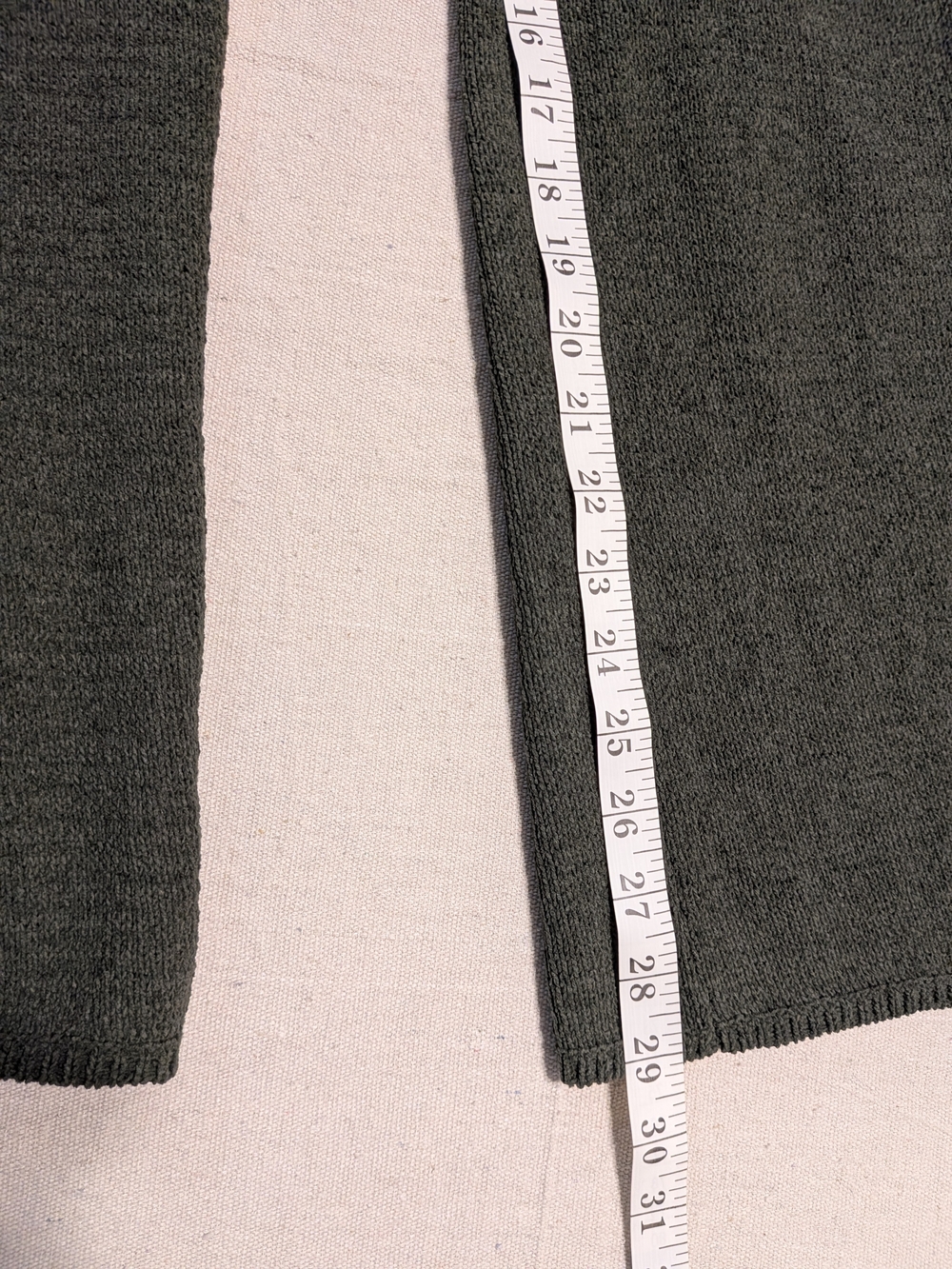 Wide Leg Knit Pants Ribbed Waist Cozy Lounge Fall - Picture 7 of 9